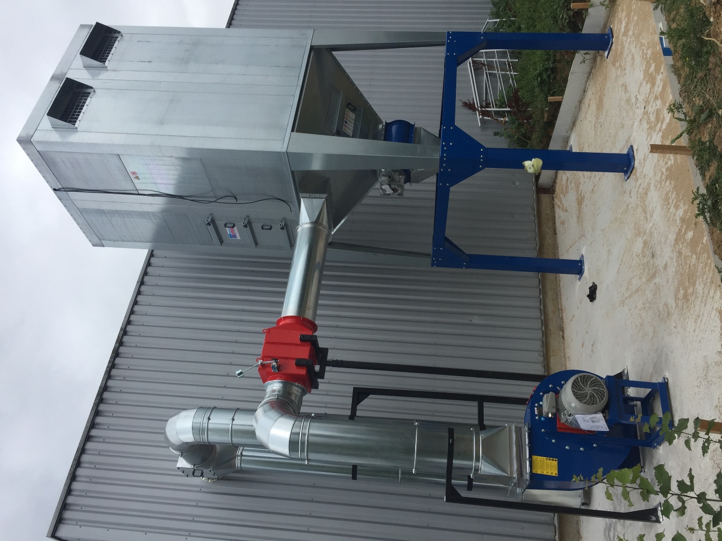 ATEX wood extraction for a stand manufacturer
