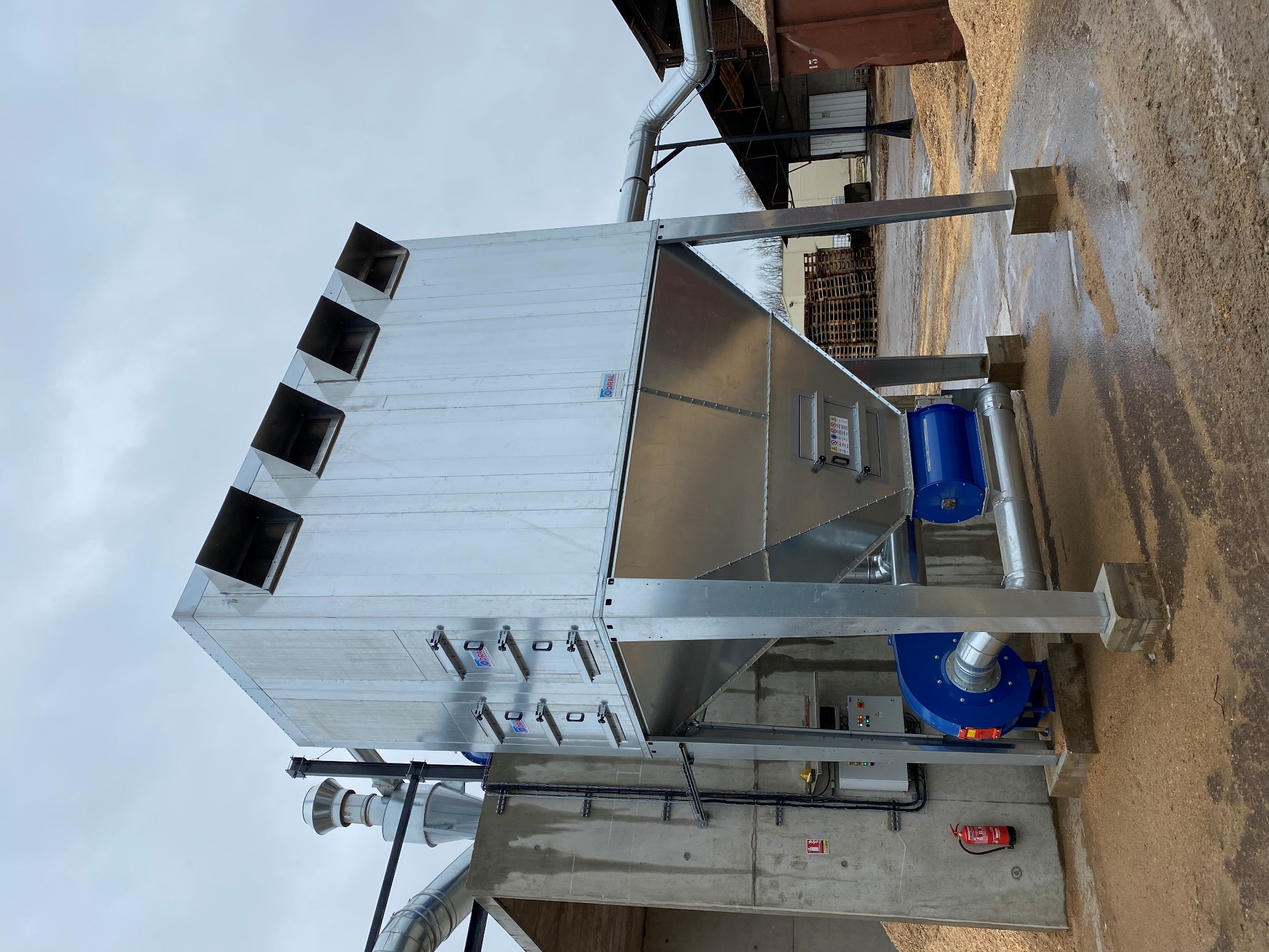 ATEX wood extraction a sawmill belonging to a manufacturer of wooden outdoor furnishings