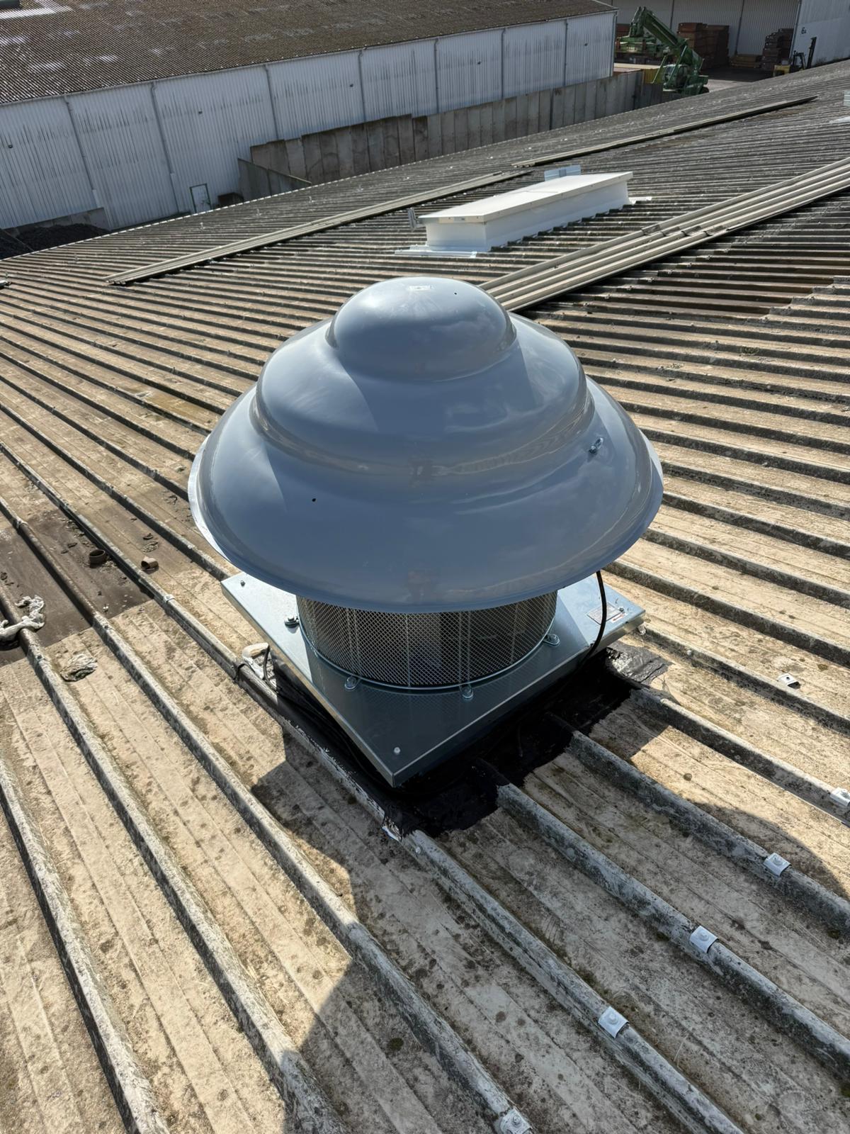 General extraction of a storage building