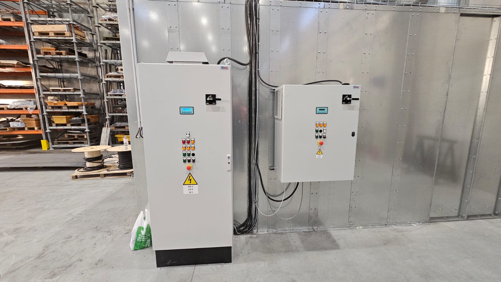ATEX grinding booth & welding smoke