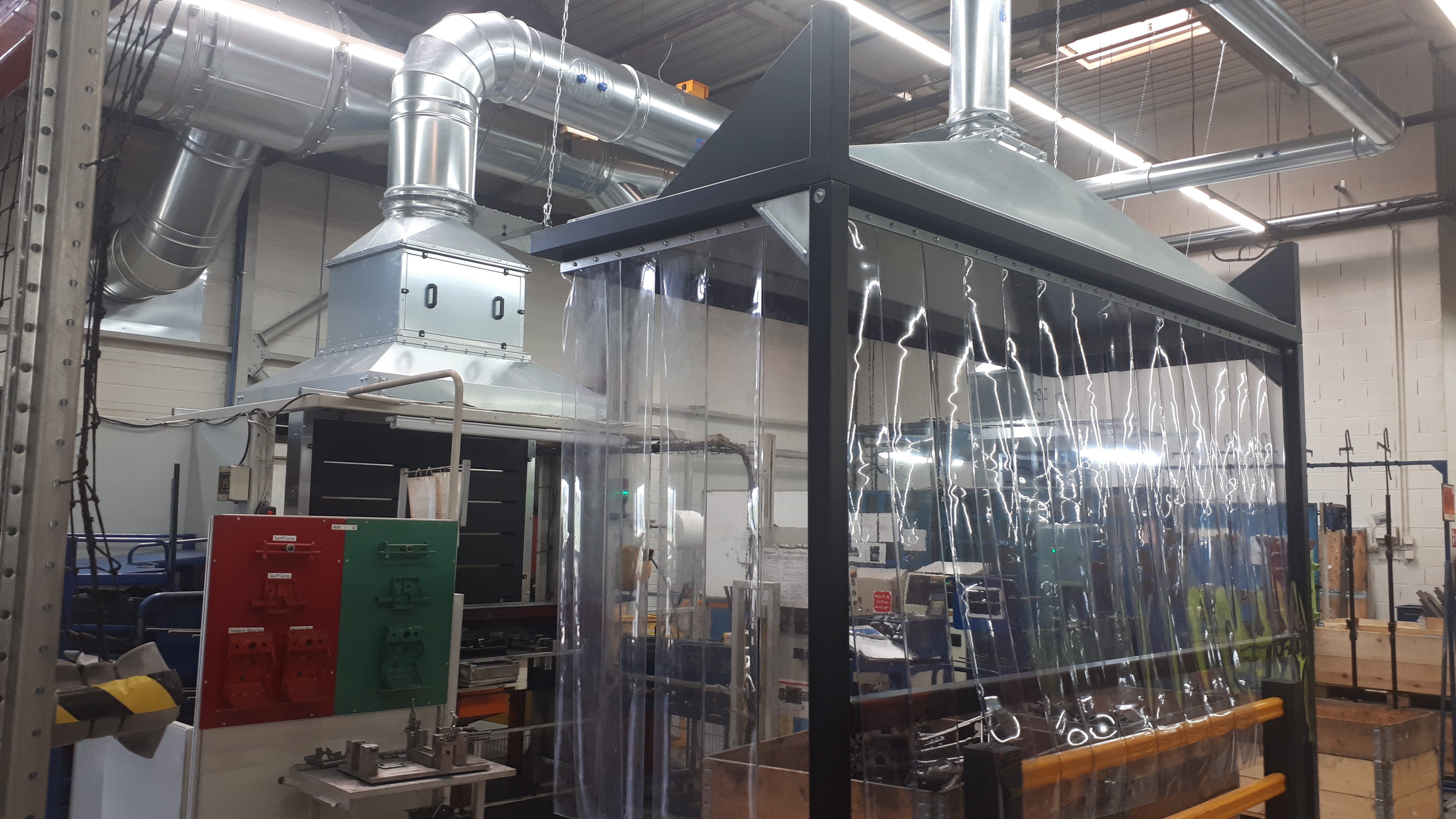 Office furniture welding & grinding