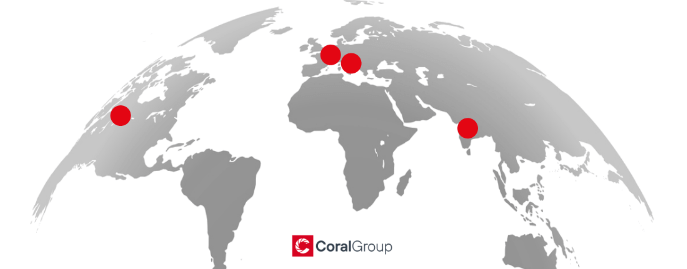 Coral Group locations worldwide